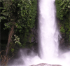 A Waterfall in Curuq, Sukabumi, West Java, Indonesia