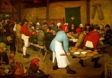 Peasant Wedding at the Gray Minstrel Inn