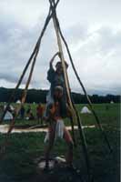 Making Wigwam