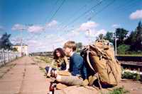 On the way back