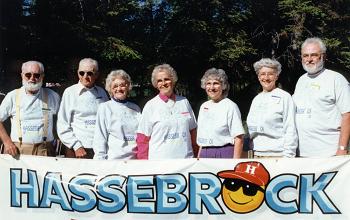 Hassebrock Family 1990 brothers and sisters - Paint