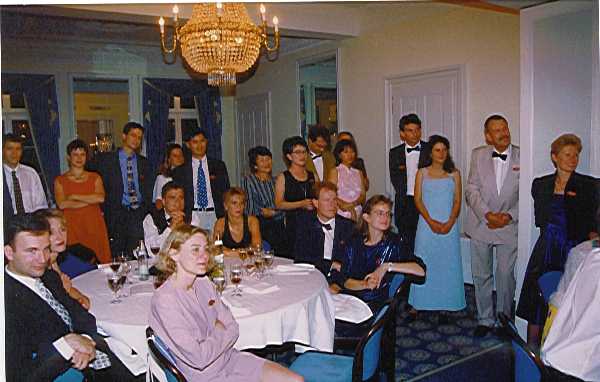 Some guests in the evening