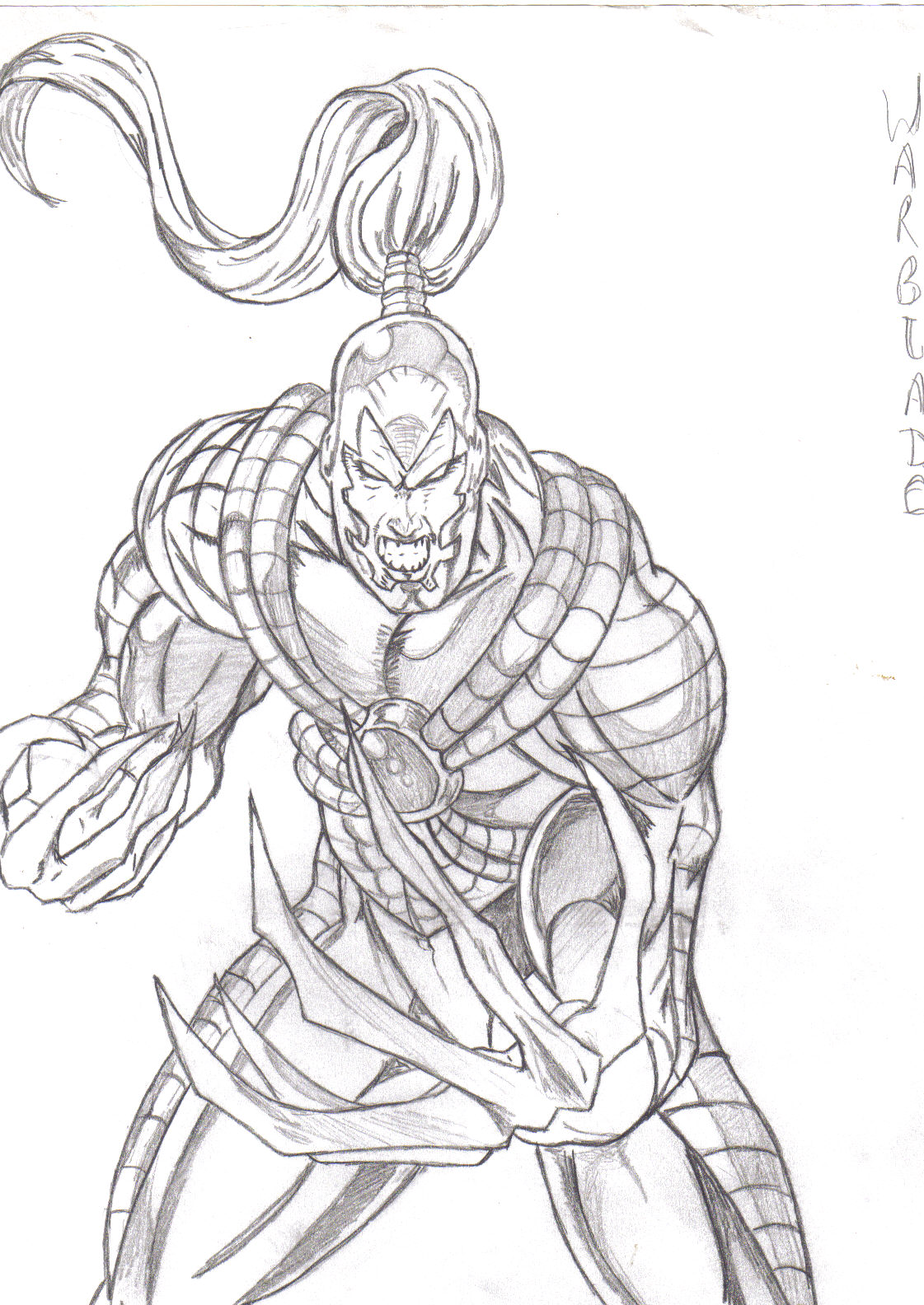 Warblade From Jim Lee's Wild C.A.T.S
