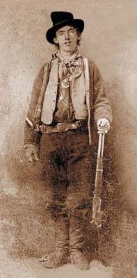 The only known photo of Billy the Kid