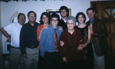 Everybody at Grandma Carter's