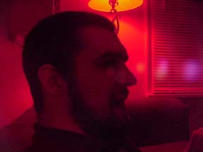 Tim shows his scarlet side.