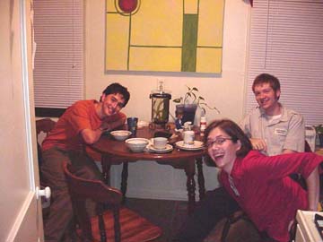 Patrick and Scott, with Ellis smiling like a slack jawed yokel (just kidding!!).