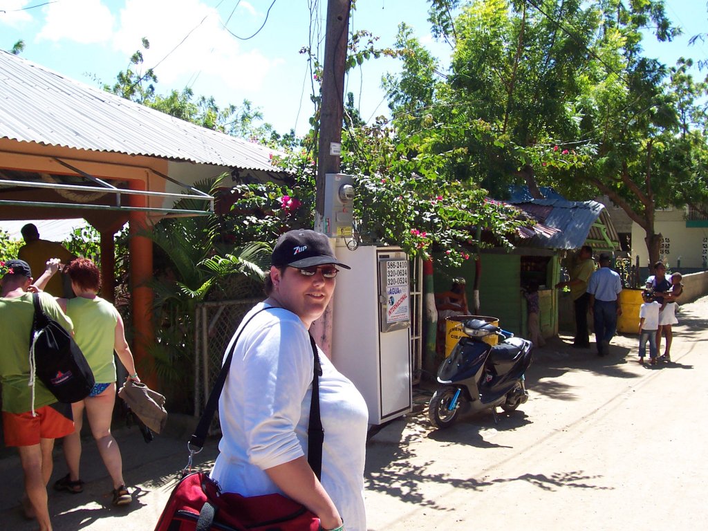 Another in the town with Nic. That's where we ate lunch.