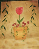 Flower I painted for my mommy