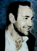 Kevin Spacey airbrushed on canvas (16" x 20")