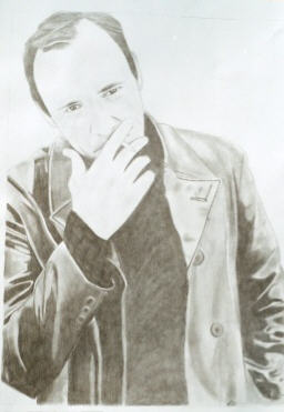 Kevin Spacey in pencil (18"x24")