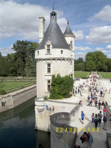 One of the many paintings in the Ch�teau