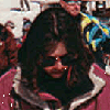 Ruth checks out the slopes