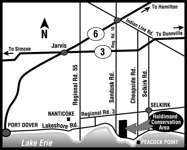Haldimand Conservation Authority map