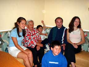 Jessica, Ba-chan, Jason, Gi-chan, Cara and Eric