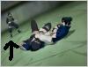 Ignore the two grappling idiots on the floor and focus on where the arrow is pointing