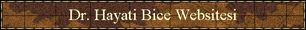 Dr. Hayati Bice Websitesi