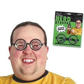 nerd glasses geek dork smart thick specaticles dorky book worm