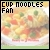 Mmm, cup o noodle