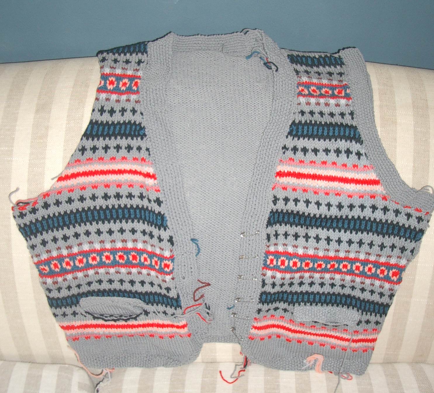 Knit - Fair Isle Vest
