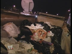 Elbow off the top of the truck onto HHH! WOO!