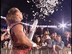Some of the pyros gave him a bit of bother but in true Showstoppa style he laughed it off! It was so cute!