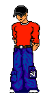 As close as I could get to Pietro's normal attire. I like NY on the pants.