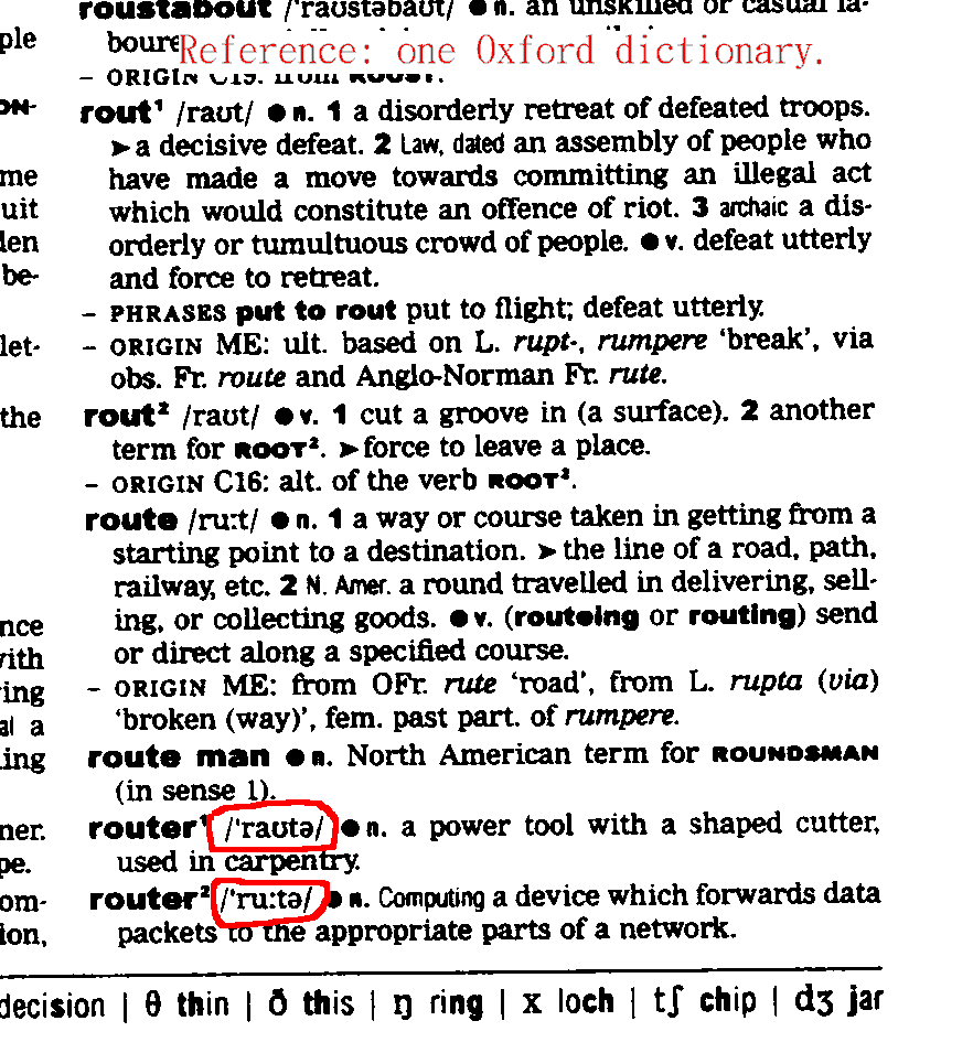 router(dictionary)