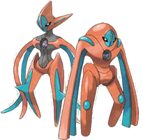 Offensive Deoxys  -  Defensive Deoxys