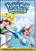 Pokemon Heros: The Movie on DVD & VHS