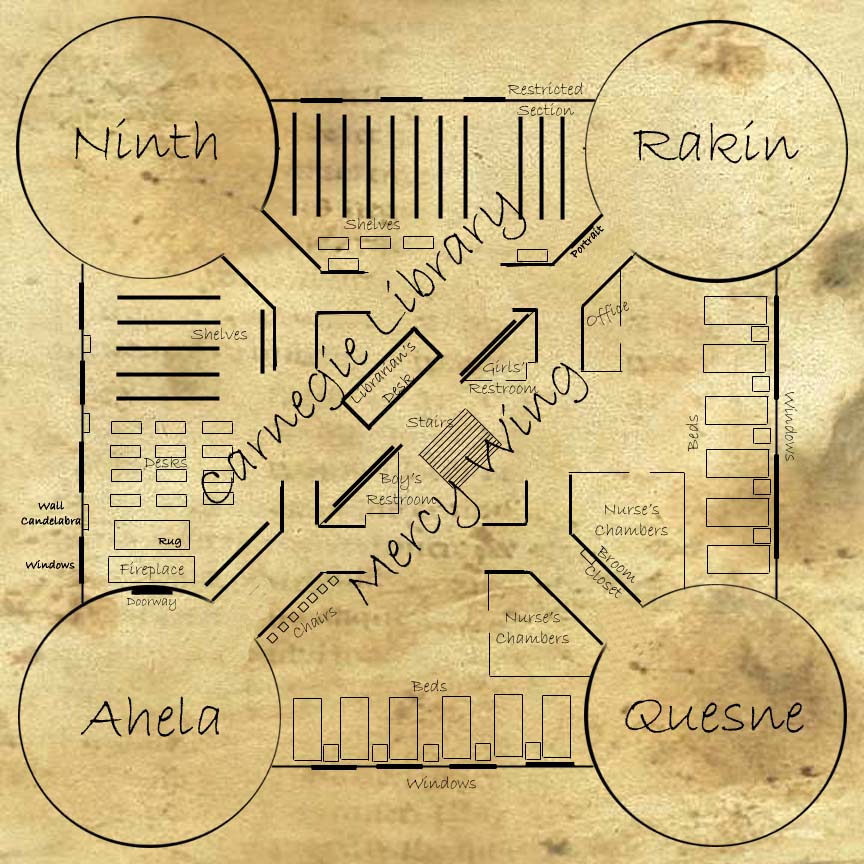 Second Floor Map