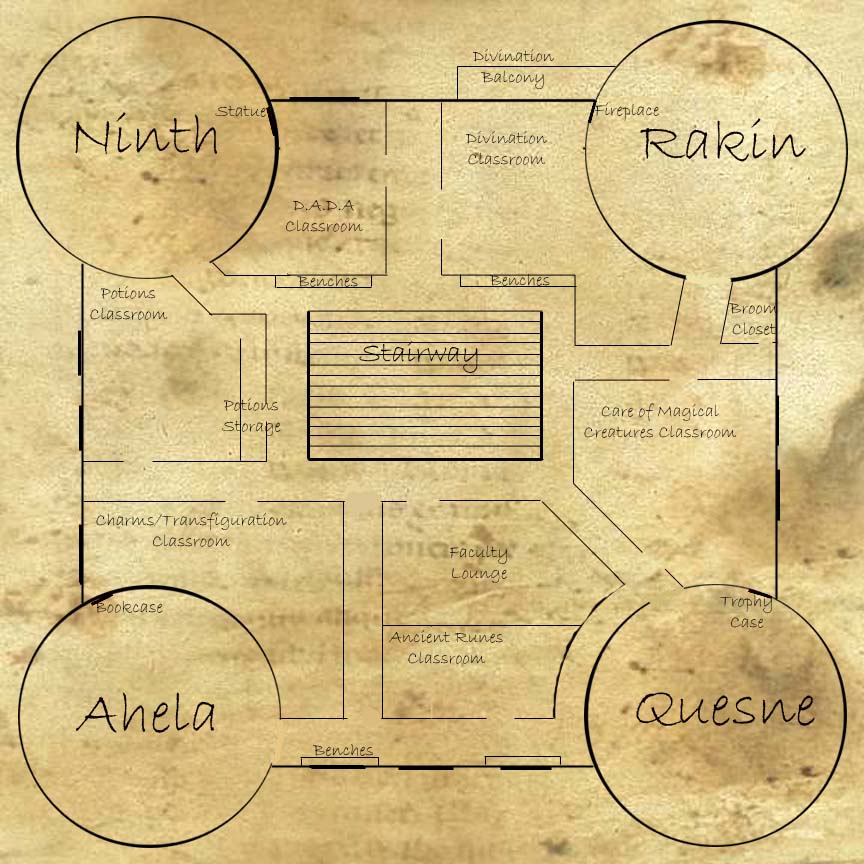 Third Floor Map