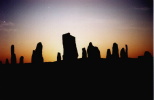 Healing the Land: Sunrise at Callinish in Lewis, Copyright Dr Milson Macleod May 1994