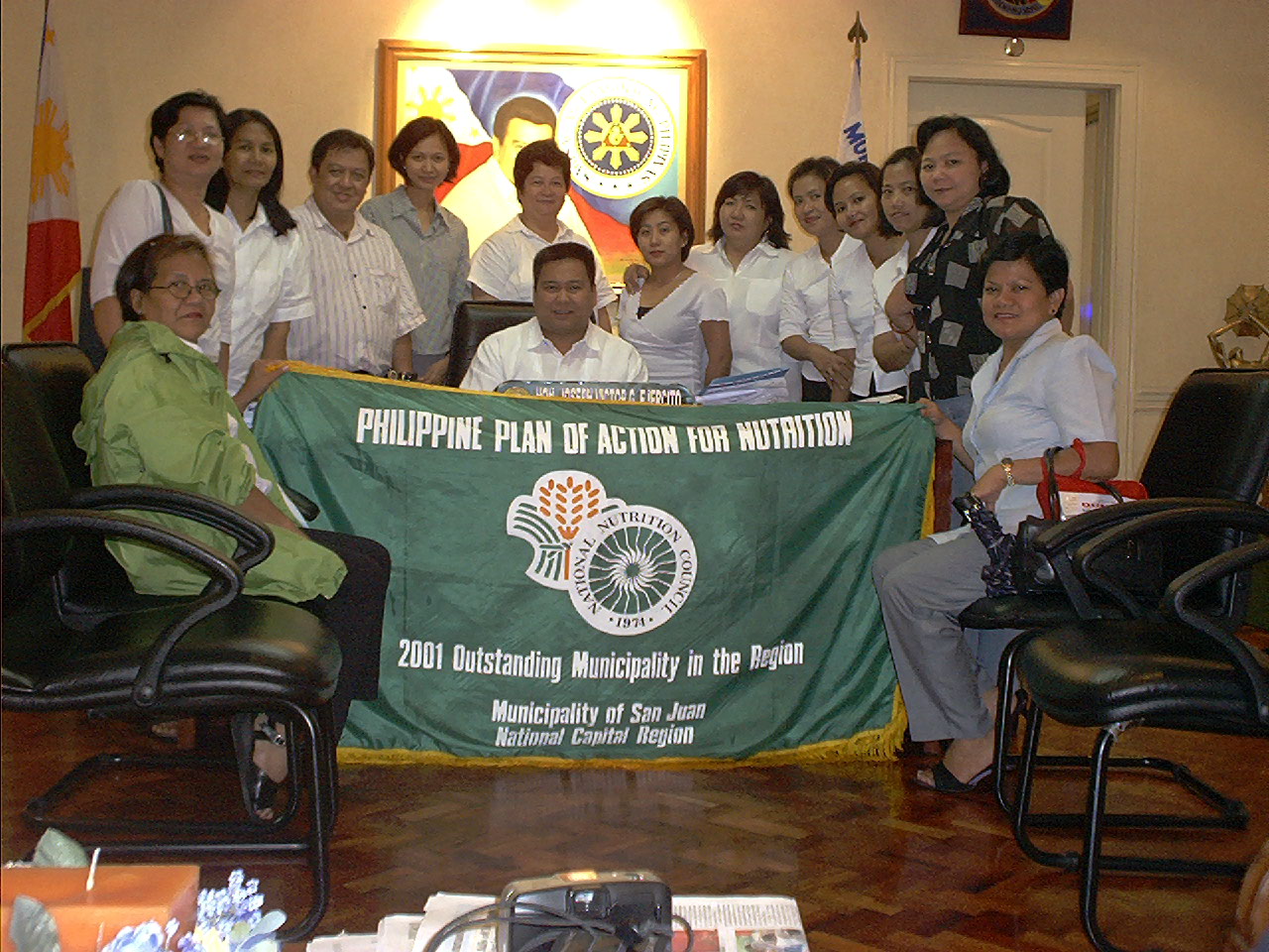 Chairman, Mayor JV Ejercito