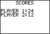 Scores after game