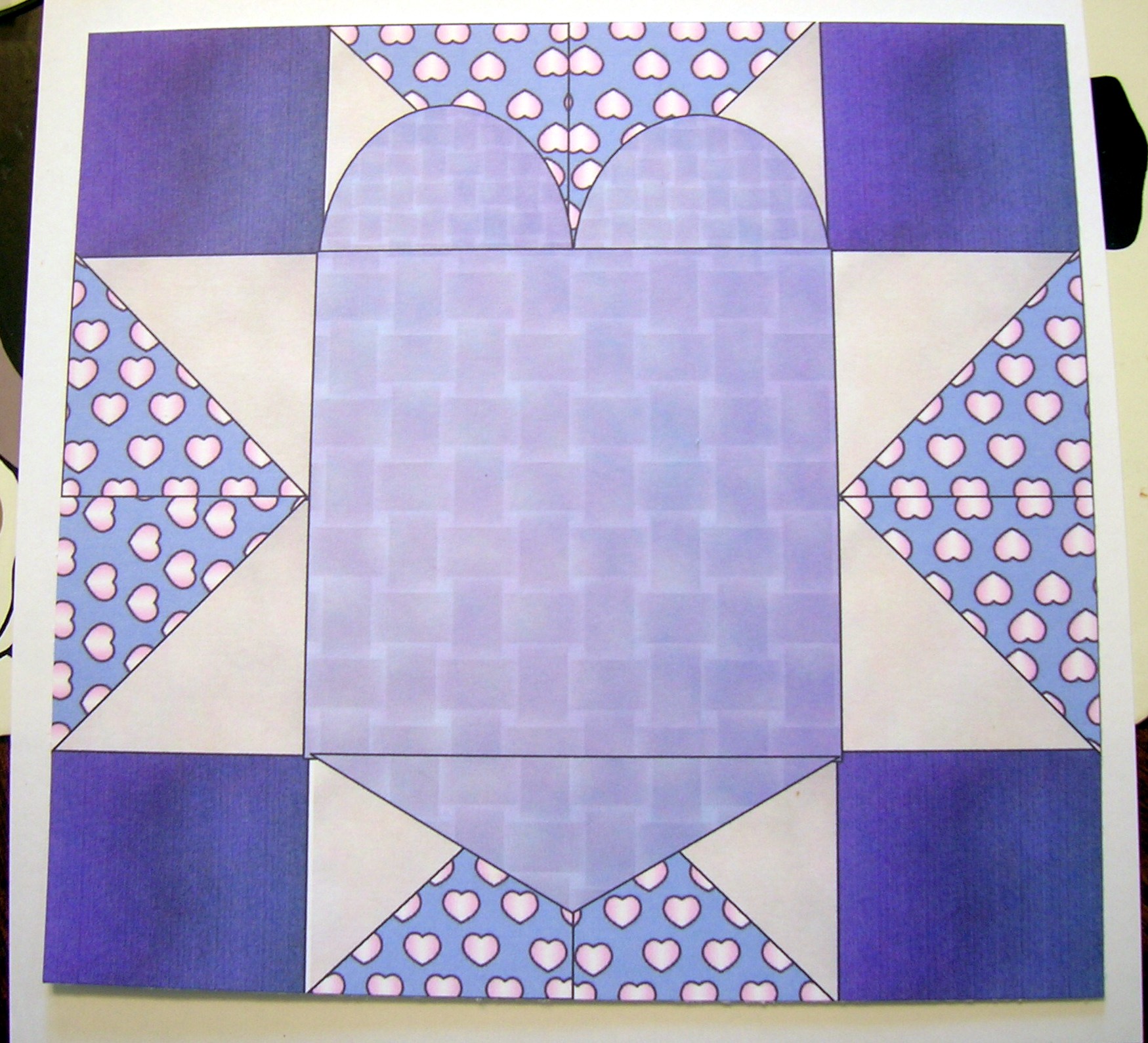 View sample of Quilt Collection mat