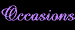 Occasions