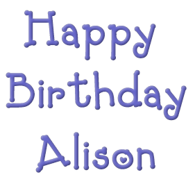 HAPPY BIRTHDAY
