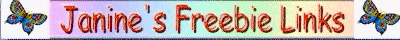Janine's Freebie Links