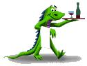 Chupacabra waiter