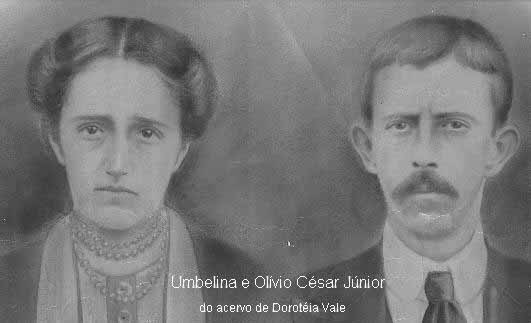 Umbelina e Ol�vio Barbosa J�nior