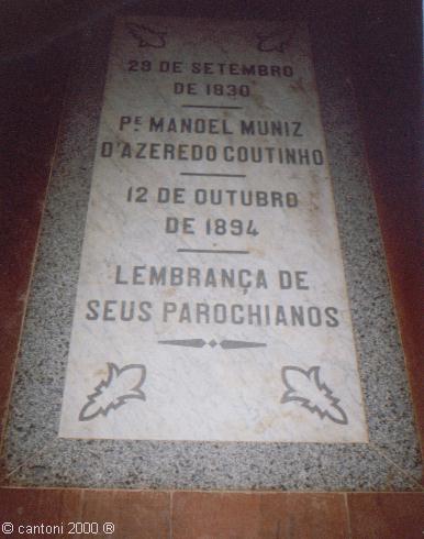 Tumulo do Padre Muniz