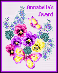 Annabella's 
Award