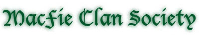 macfie clan society of 
america