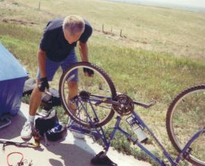 Flat tires won't get us down