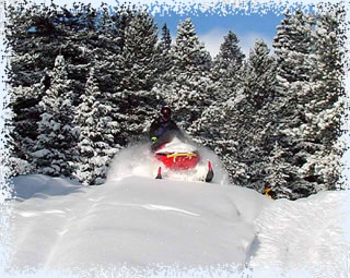 Bill Block from monarch tours enjoying powder!!!!!