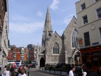 The present day St. Andrew's Church / Dublin Tourist Office