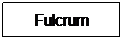 Text Box: Fulcrum
