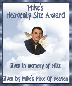 Mike's Piece Of Heaven Award