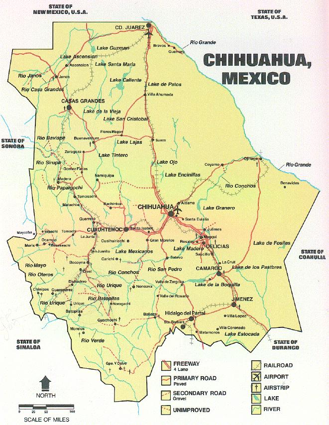 Mapa De Municipios De Chihuahua Descargar Mapas vrogue.co